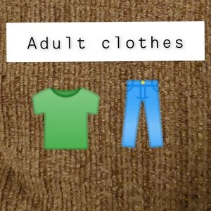 Adult clothes
